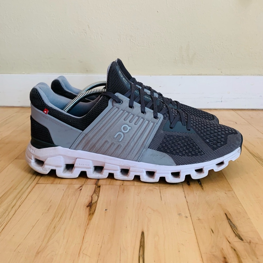 On Cloud Swift Rock/Slate Gray Running Comfort Athlete Shoes Men’s Size 11